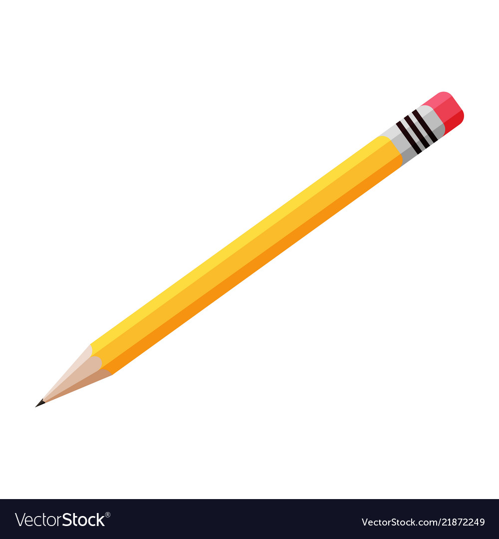 Yellow pencil symbol.