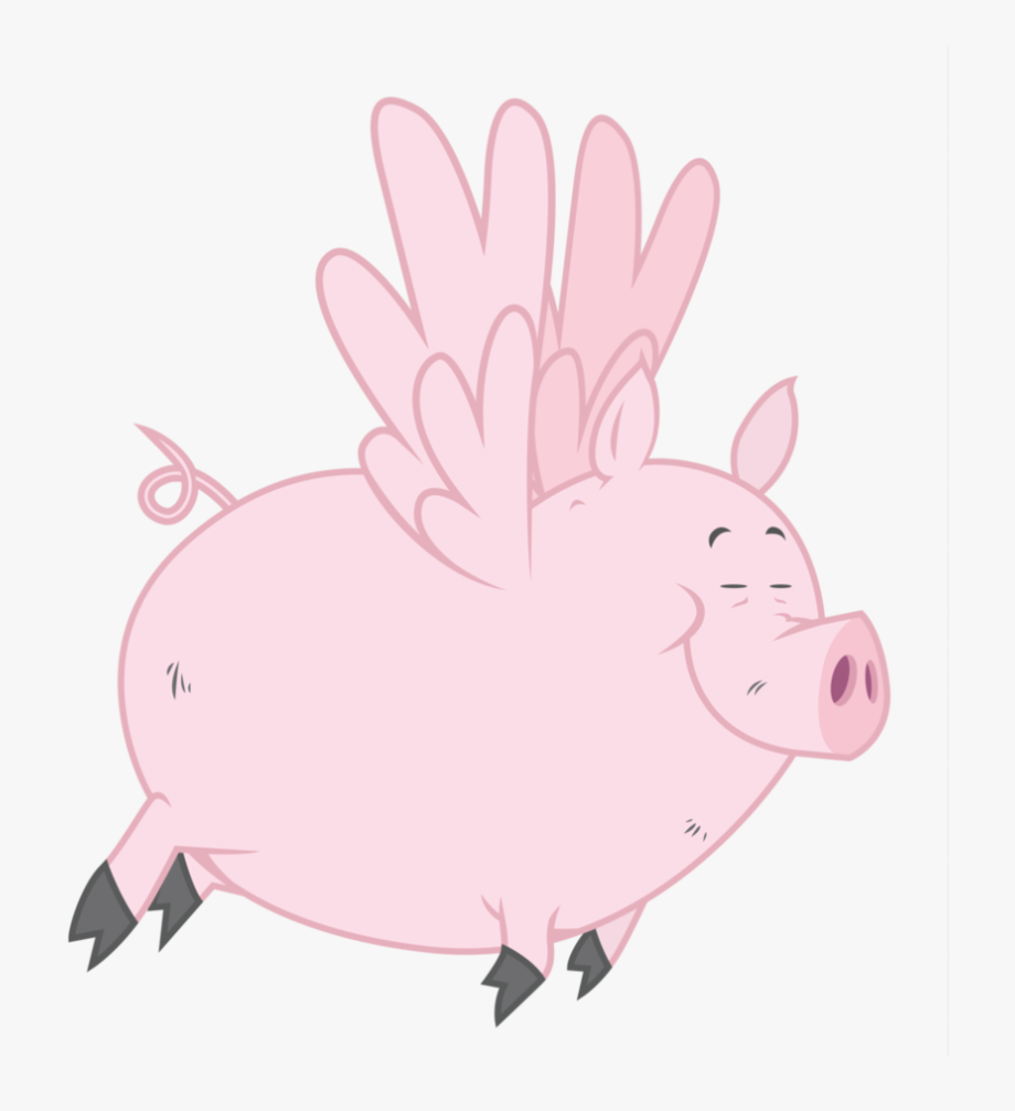 Pigs clipart flying.