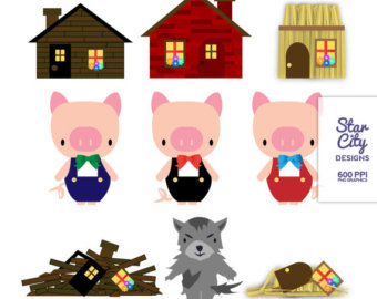 Free Three Little Pigs Clipart, Download Free Clip Art, Free