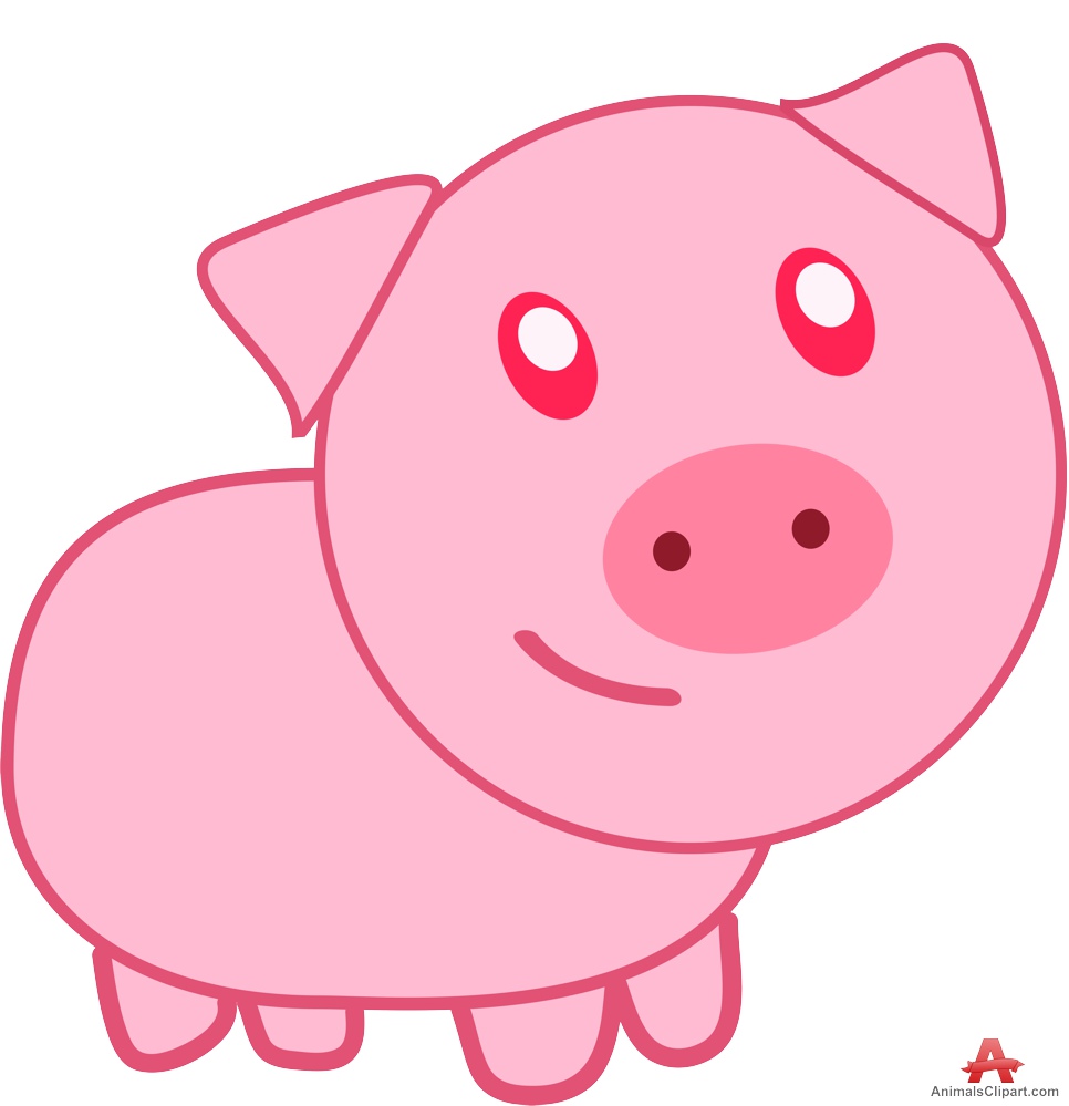 Free Pink Pig Cliparts, Download Free Clip Art, Free Clip