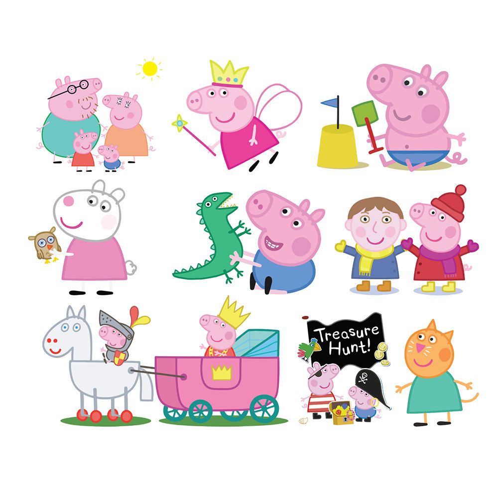 Free download Printable Peppa Pig Clipart for your creation