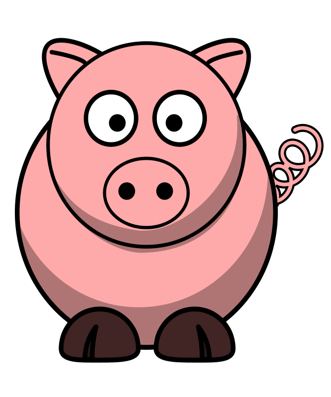 Domestic pig Free content Clip art