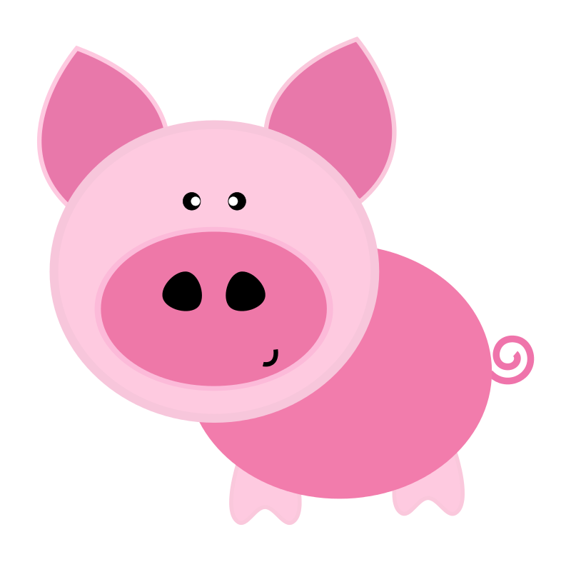 free pig clipart vector