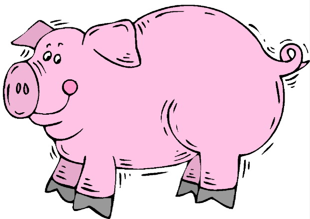 Image of pig clipart