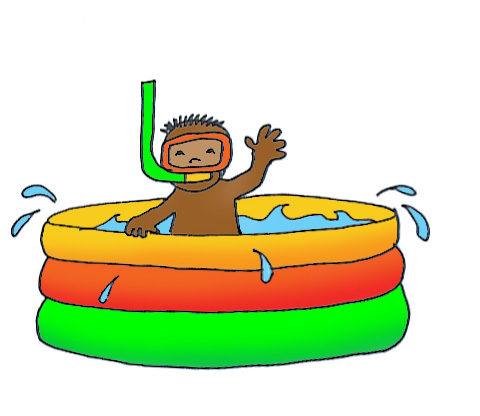 Kiddie pool clipart free images