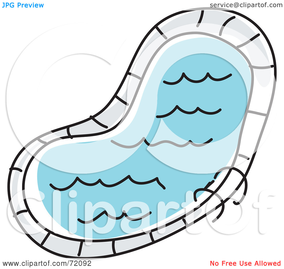 Swimming pool clipart.