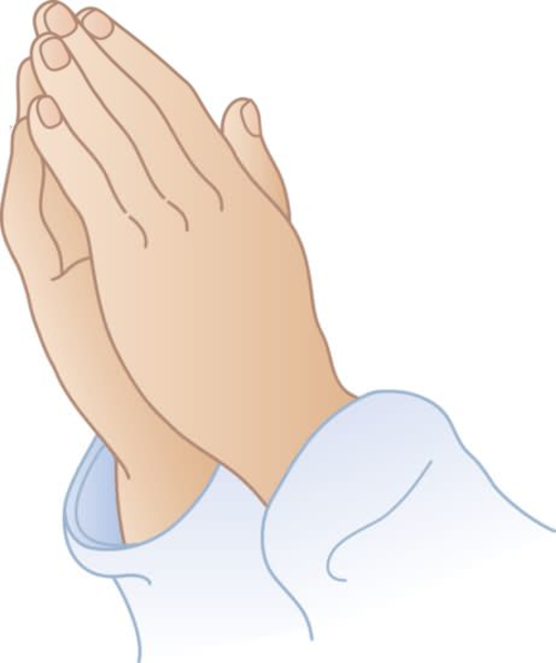 Free Printable Praying Hands Clipart