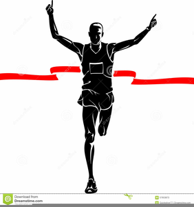 Marathon Runner Clipart