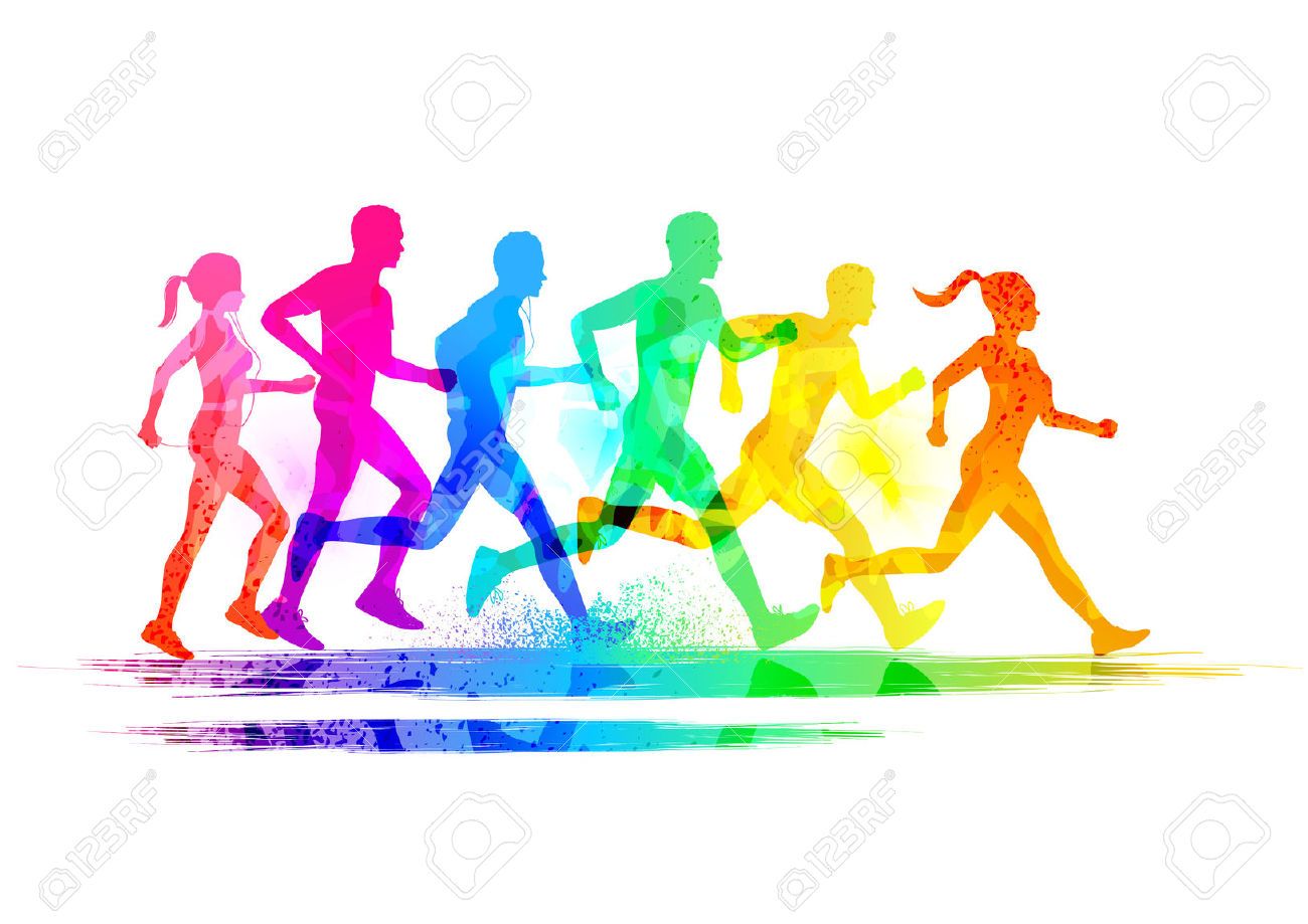 Runners Group Stock Photos Images, Royalty Free Runners