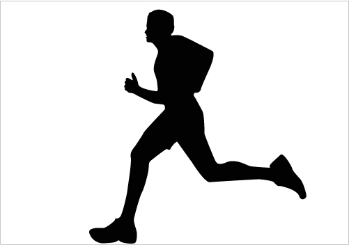 Free Running Silhouette, Download Free Clip Art, Free Clip