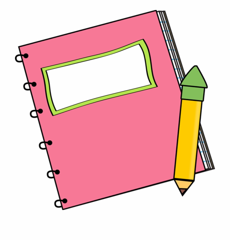 Paper Back School Clipart Pink