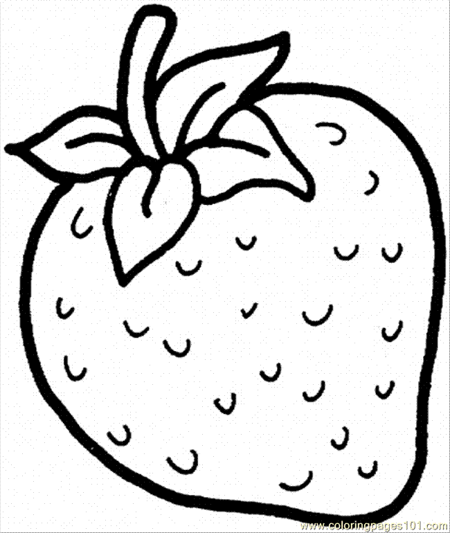 Free Strawberry Pictures To Color, Download Free Clip Art