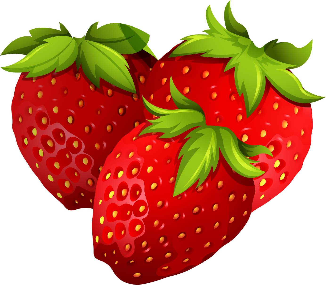 Strawberries clipart draw.