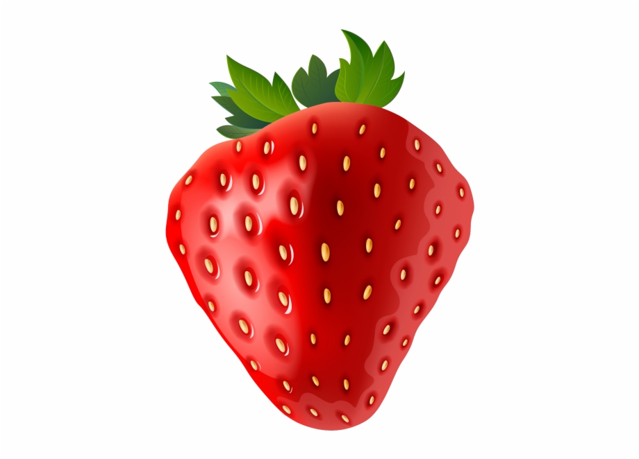 Strawberry clipart transparent.