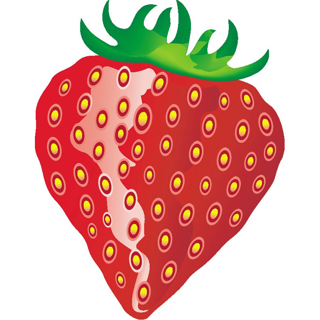 Strawberry Clip Art Free Vector