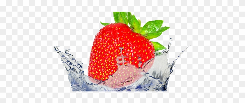 Fruit strawberry water.