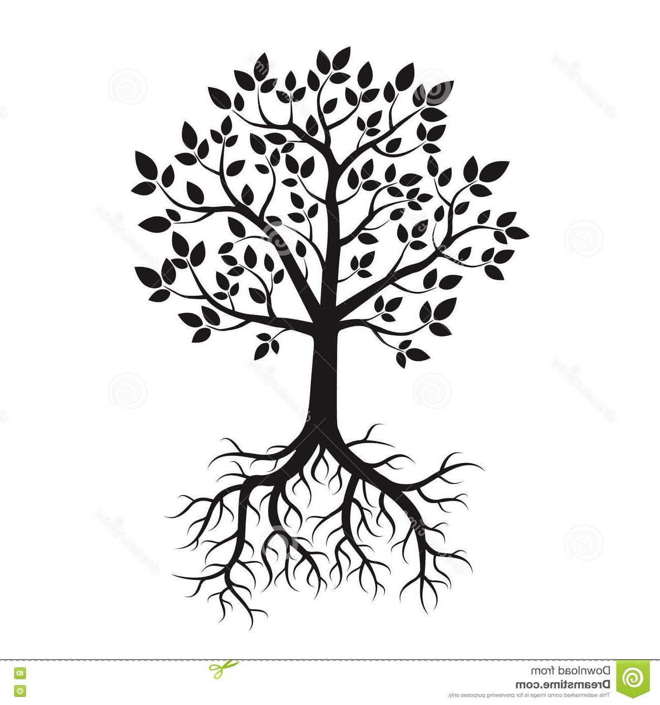 Best Free Tree Roots Logo Vector Images