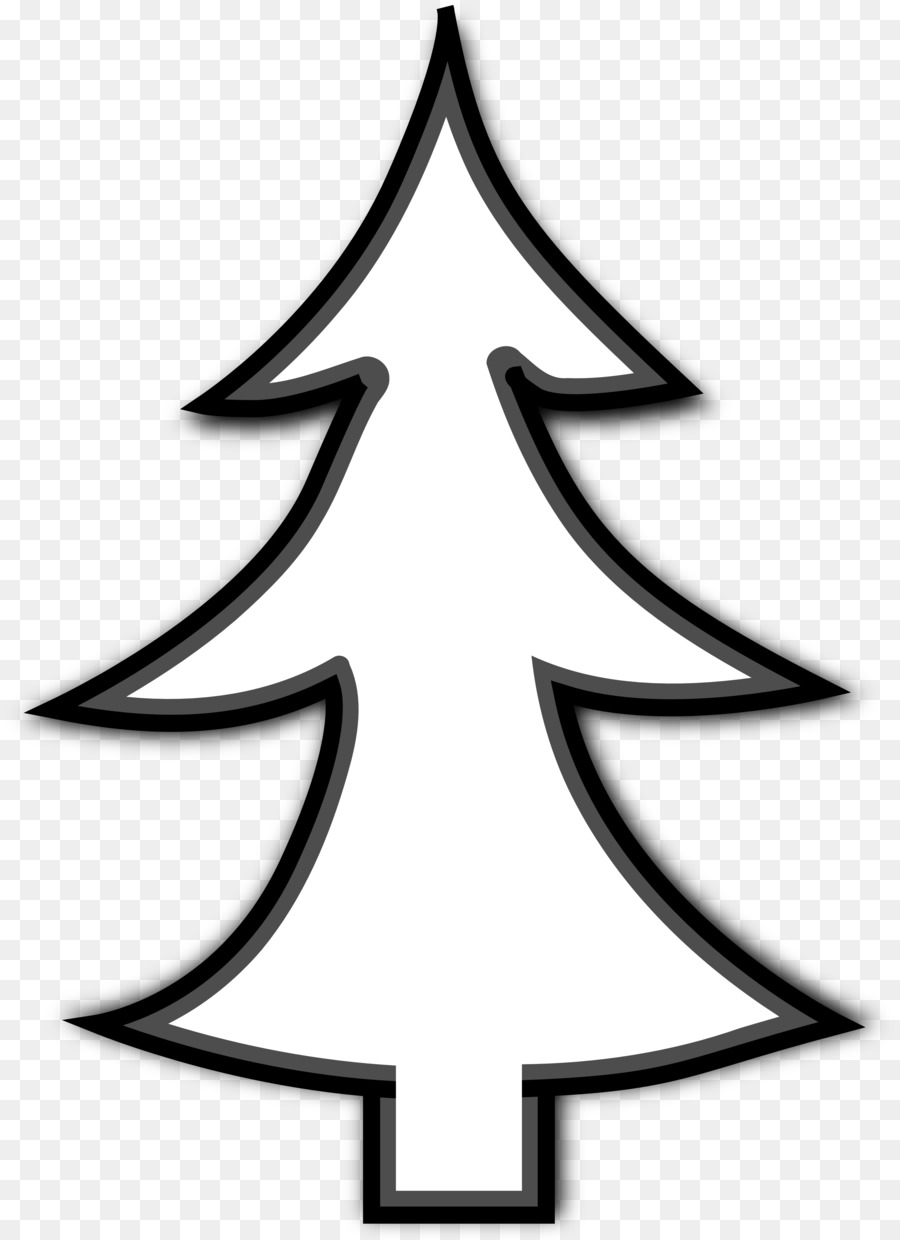 Christmas Black And White png download