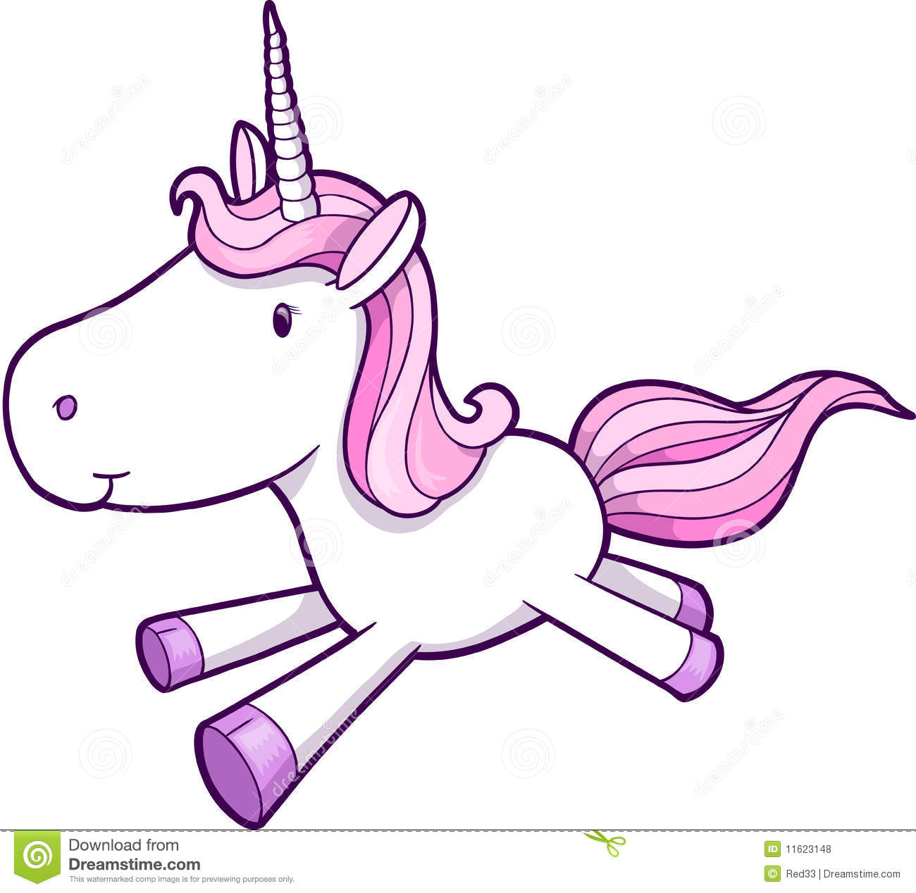 free unicorn clipart cute