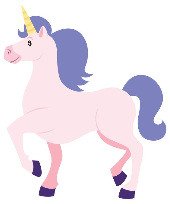 free unicorn clipart elegant
