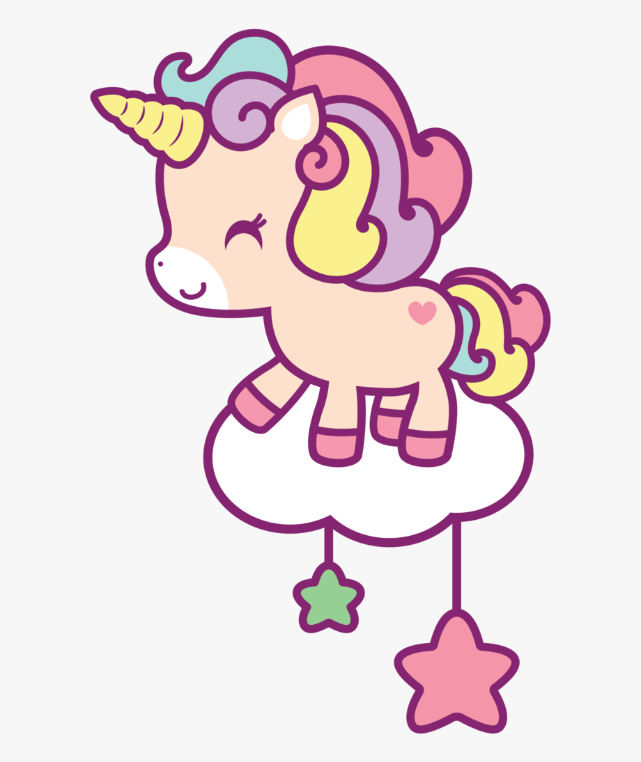 free unicorn clipart happy