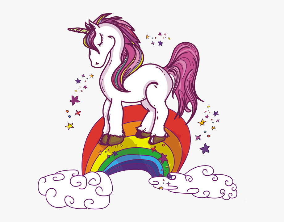 Rainbow Unicorn Clipart Free