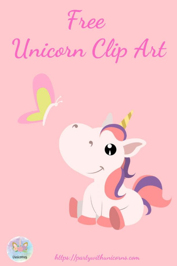Unicorn clipart free.