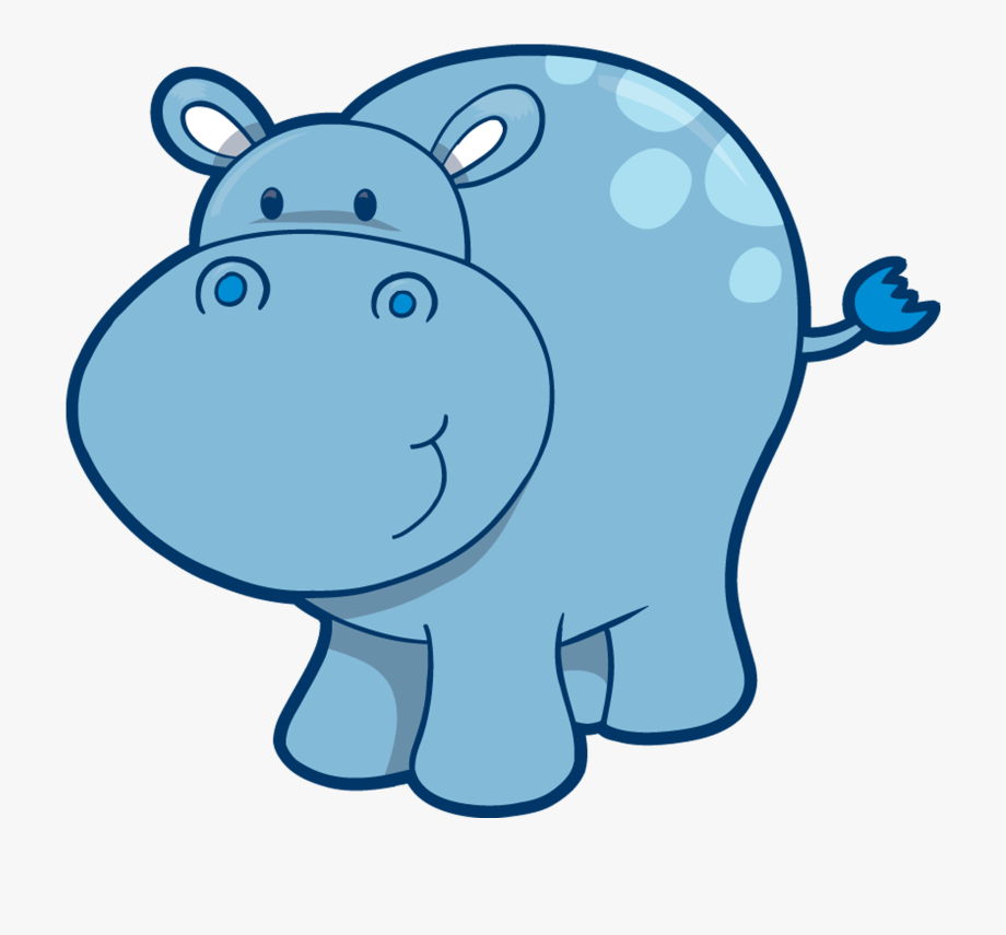 free use clipart hippo