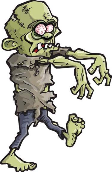 Zombie clipart ideas on free vector files