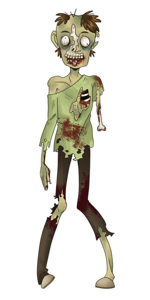free use clipart zombie