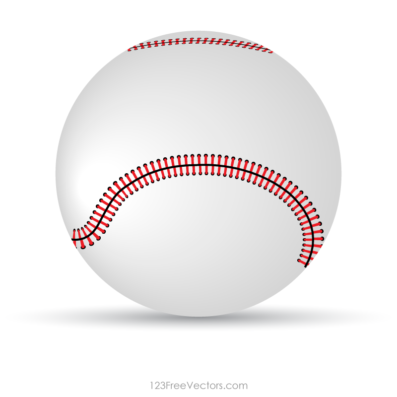 Baseball vector clipart.