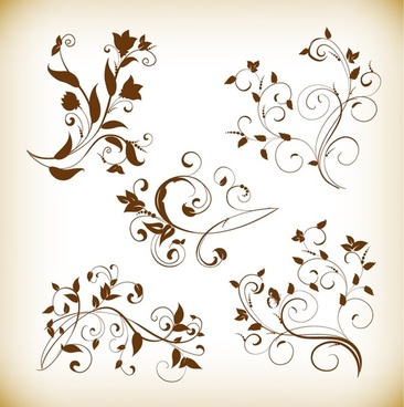 Free decorative swirl clipart free vector download