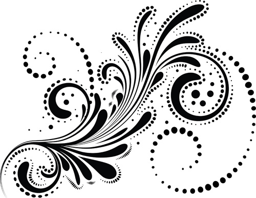 Free decorative swirl clipart free vector