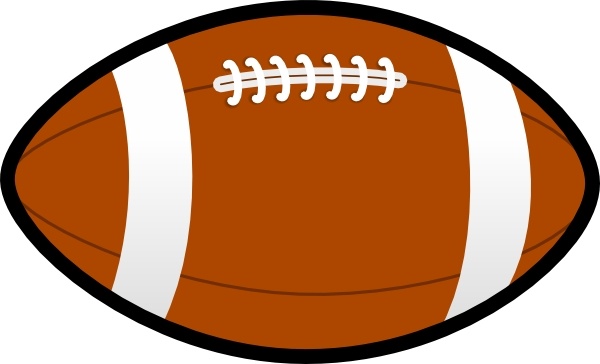 Rugby Ball Football clip art Free vector in Open office