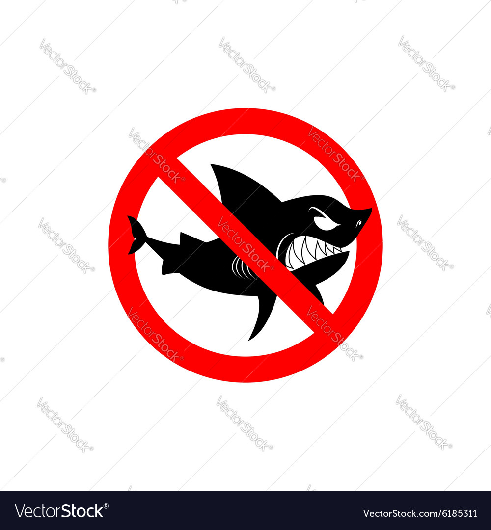Sharks is prohibited Shark ban Area of water free