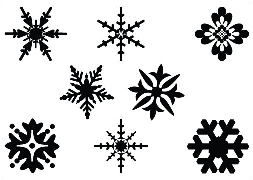 Free snowflake graphic.