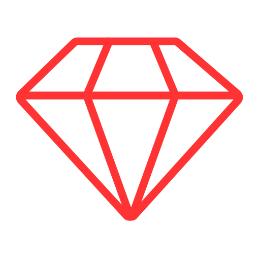 Diamond vector graphics.
