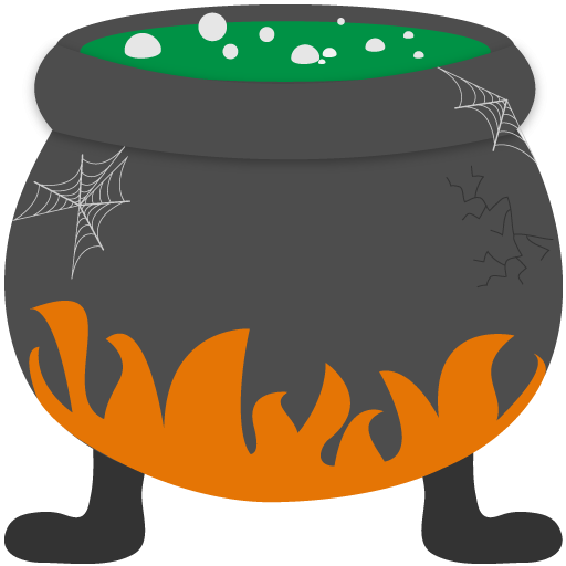 Free witch cauldron.