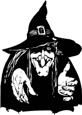 Free witch clipart.