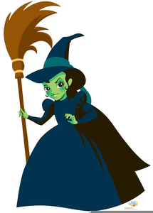 Wicked witch clipart.
