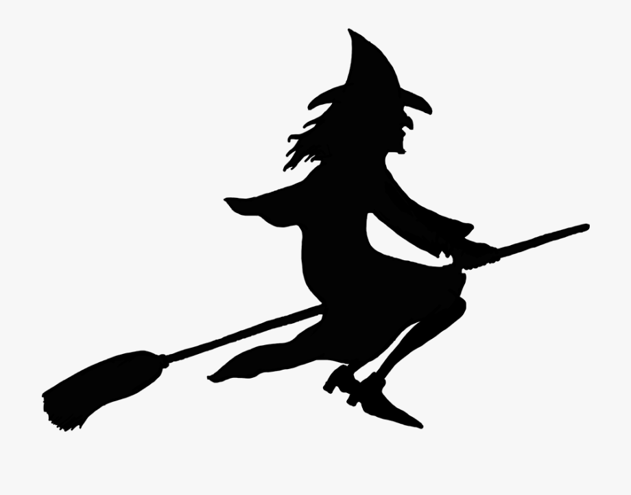Halloween witch broom.