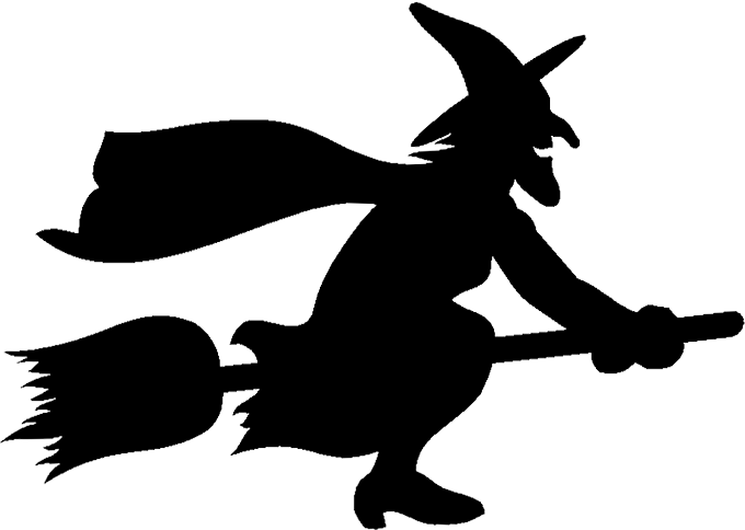 Free Witch Moon Silhouette, Download Free Clip Art, Free