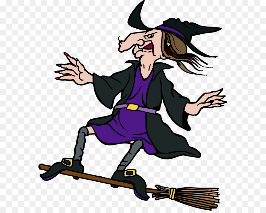 Witch cartoon clipart.