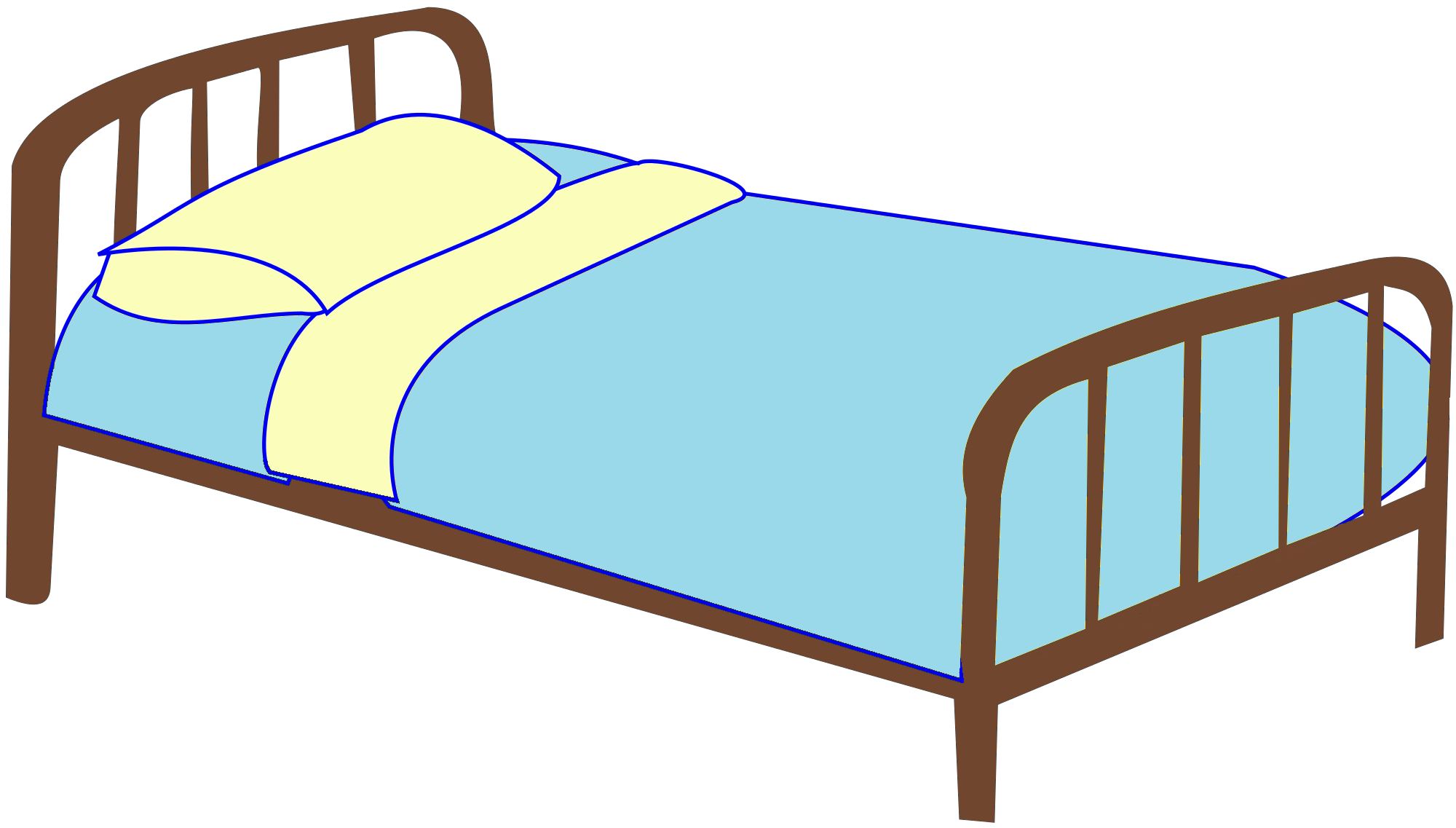 Clipart bed
