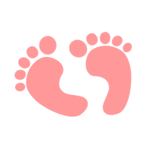 Baby feet clipart cliparts of free download wmf
