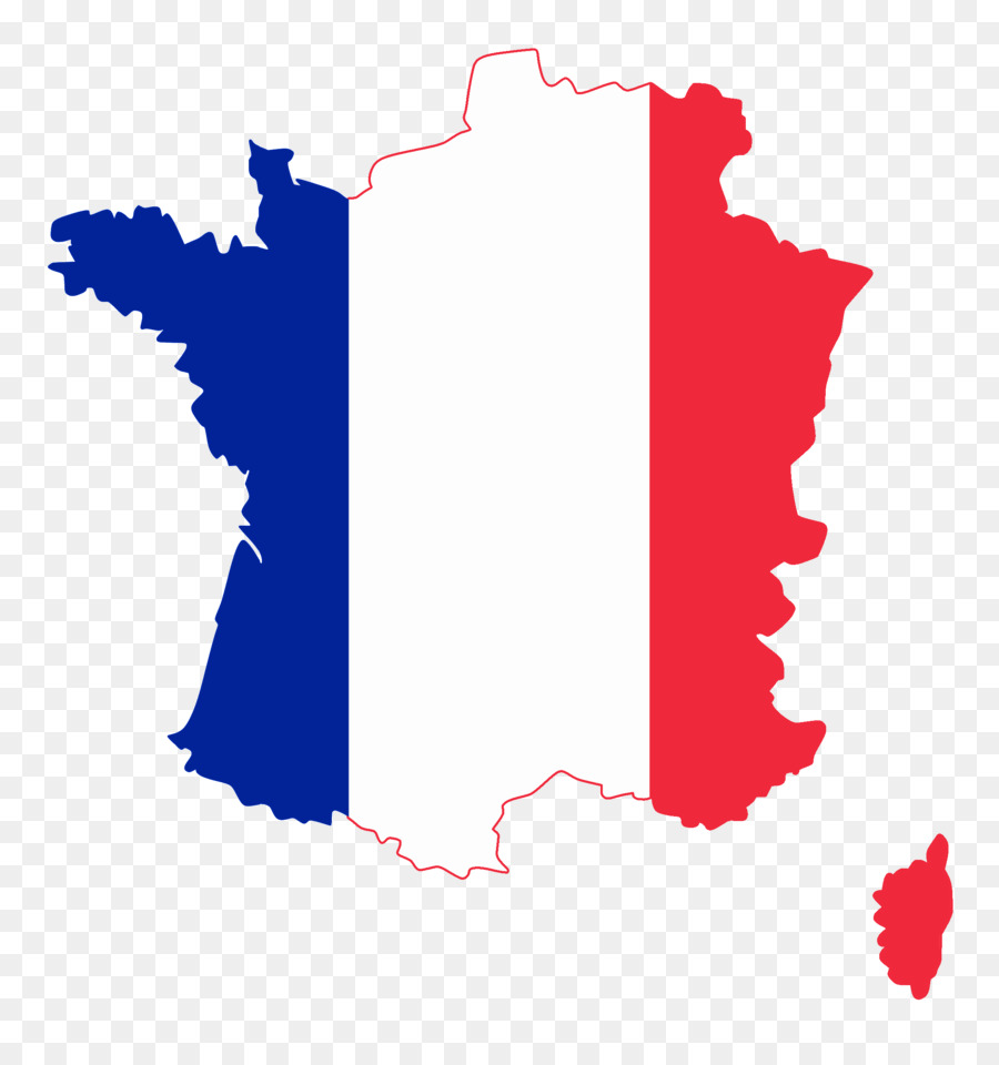 France Blank map
