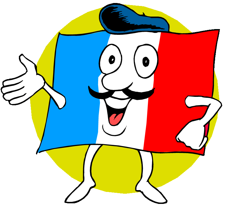 french flag clipart kid