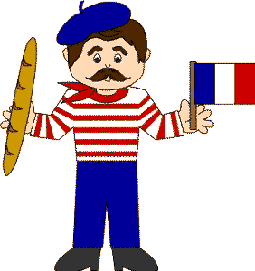 Cute craft for learning about France