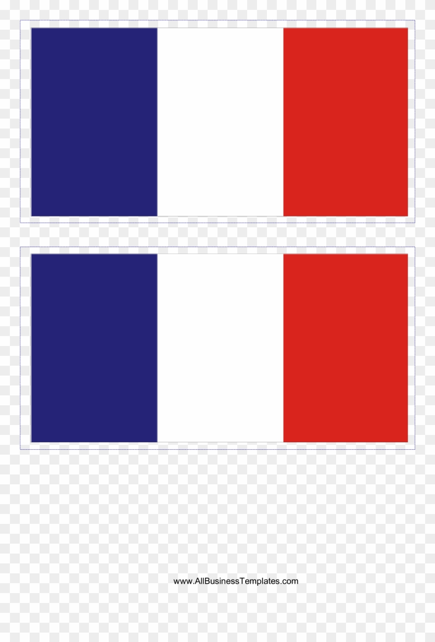 Download This Free Printable French Flag Template A