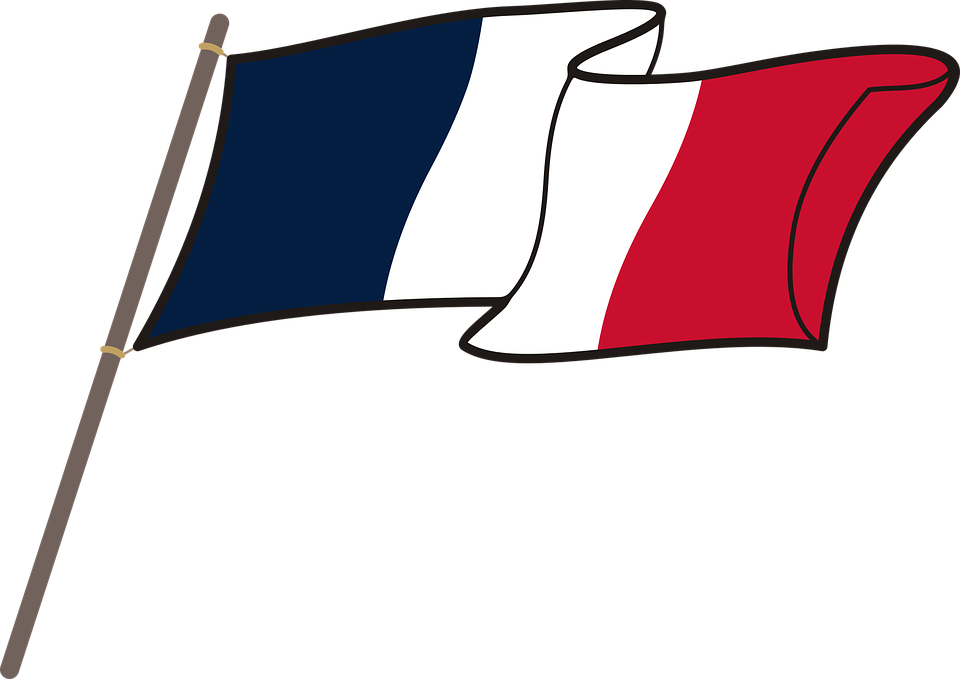 HD French Flag Clipart France Flag Graphics National Free